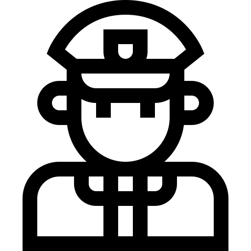 Politieagent Icon